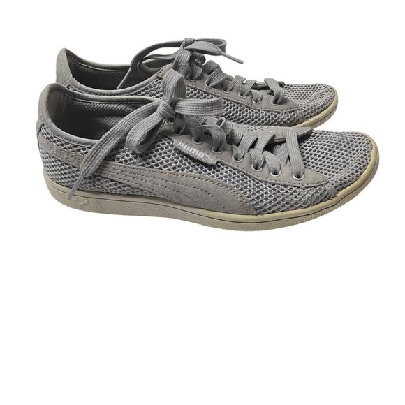 Puma Vikky Mesh Sneaker Gray Casual size 7.5 - Picture 1 of 10
